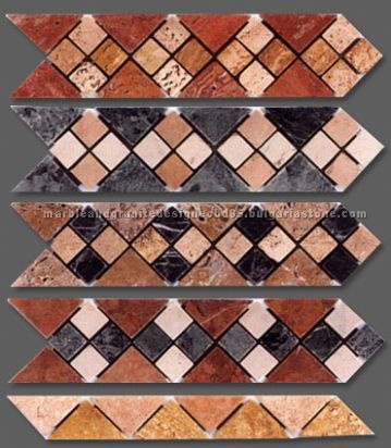 Decorative borders for mosaics