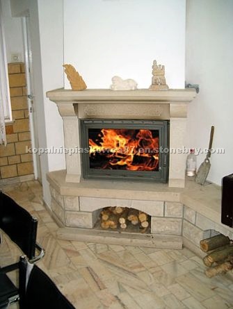Radkow Sandstone Fireplace