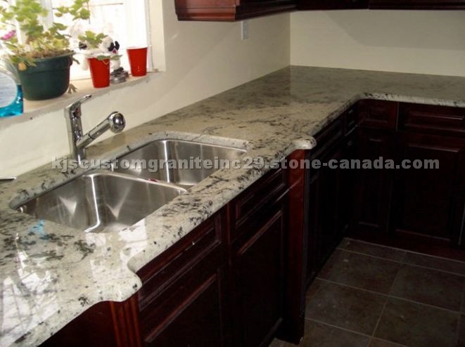Luna Pearl Granite Countertop