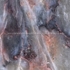 Leopard Bordeaux Marble Polished