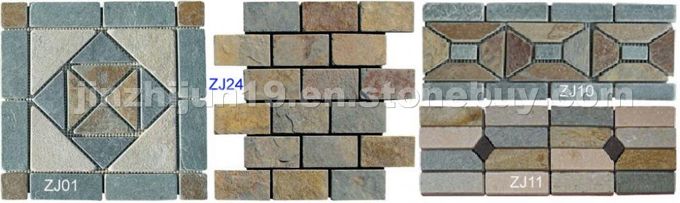 Slate mosaic