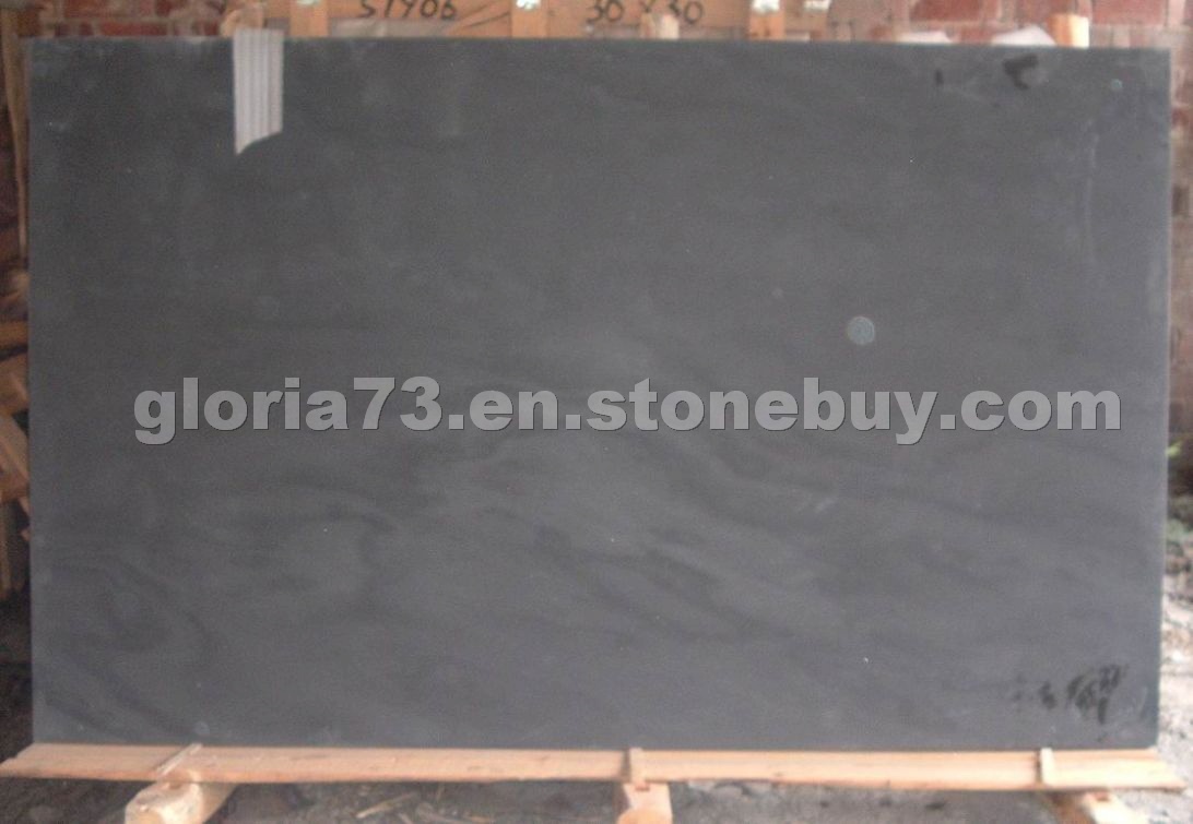 Black slate polished slabs,tiles