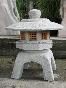 Japanese stone lanterns