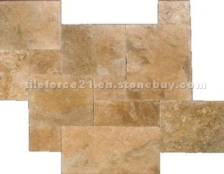 Oro Antico Travertine Versailles Patern