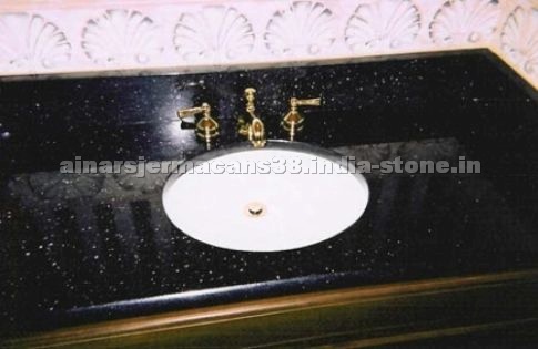 Black Galaxy Vanity Top