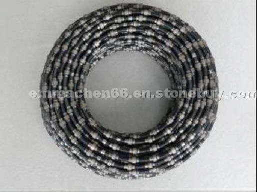 Diamond Spring wire saw for marble quarrying