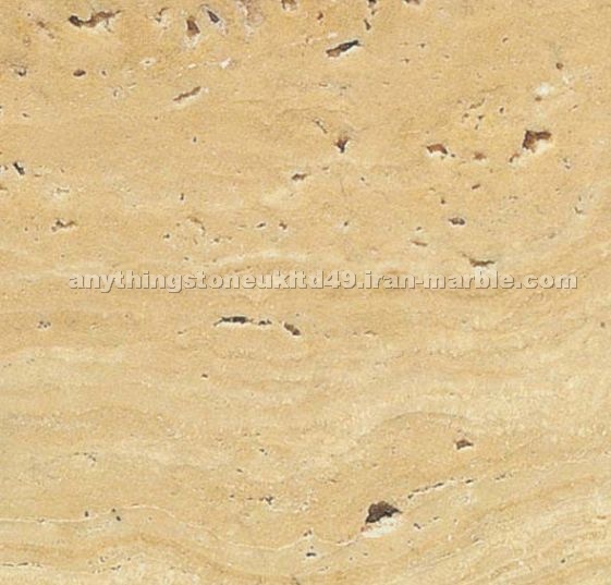 Beige travertine