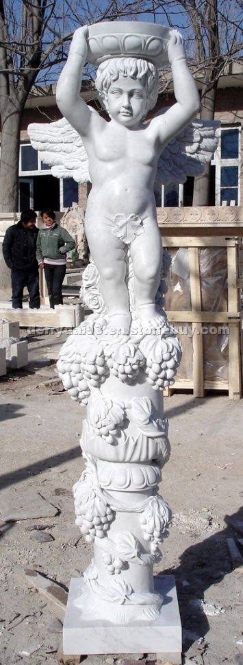Marble, granite flowerpot
