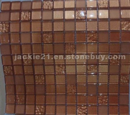 Brown Glass Mosaic