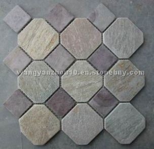 Slate mosaic