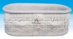 marble bathtub