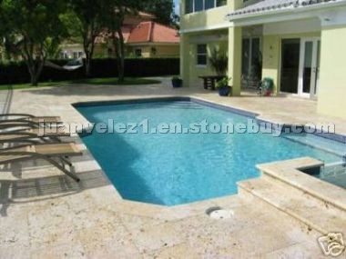 Coral Stone Tile Floor Facade 16x16 18x18 24x24