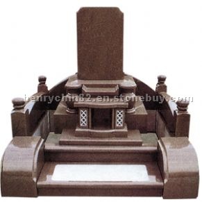 Granite tombstones, gravestones