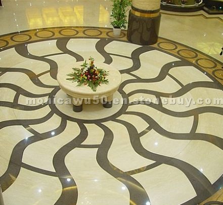 Waterjet Medallion Mosaic Pattern