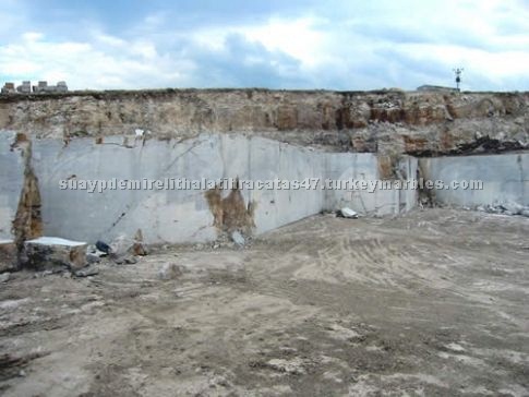 Silver Travertine Afyon - Travertine Blocks