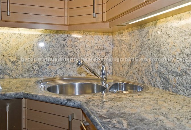 Ivory white granite worktop
