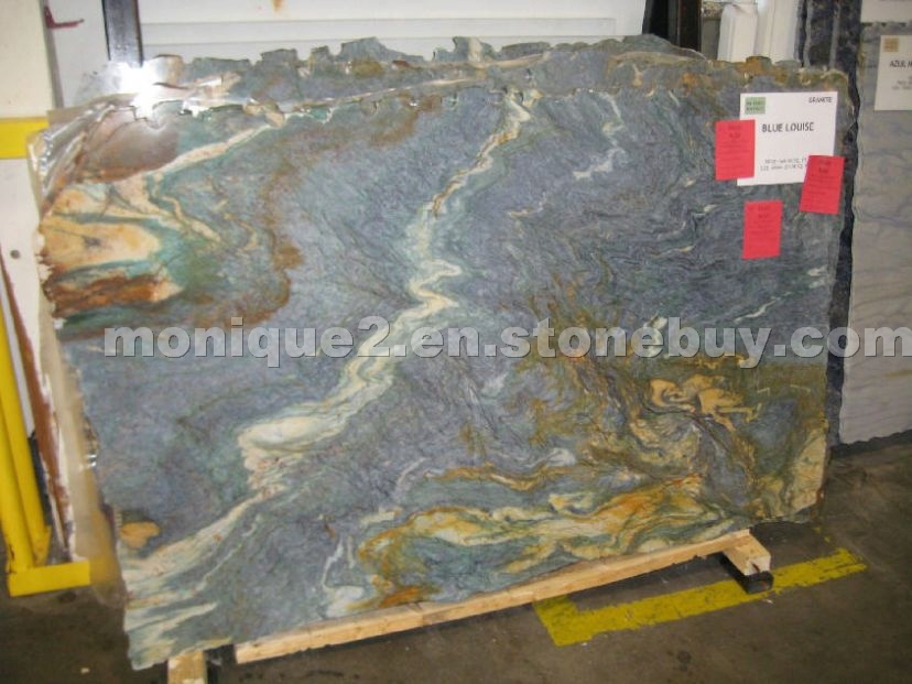Blue Louise granite slabs