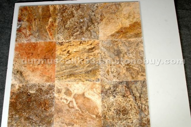 Scabos travertine