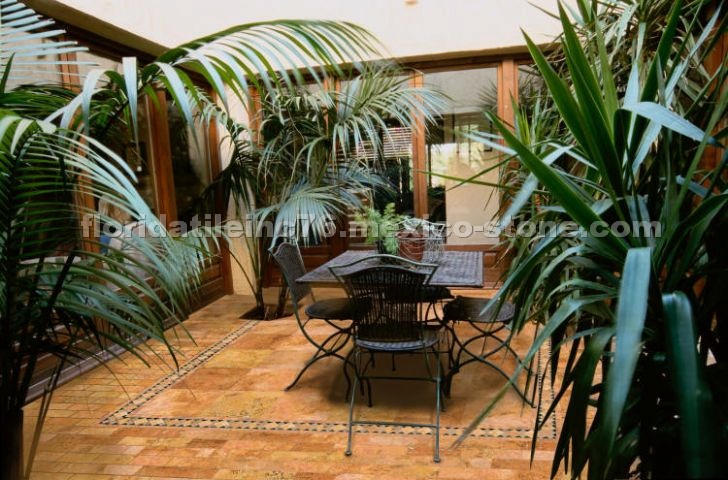 Amber Mexican Travertine Flooring