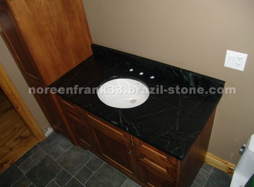 Soapstone Vanity and Shower Bases