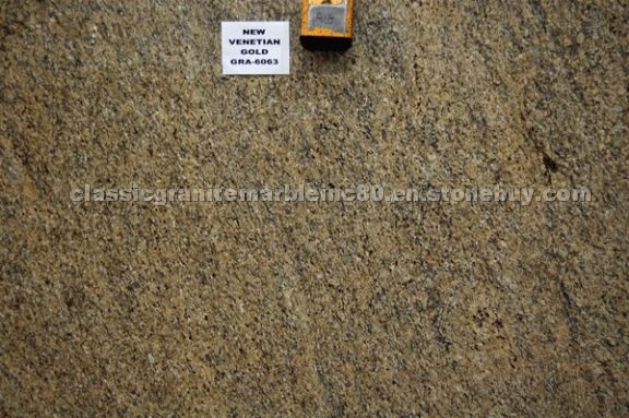 New Venetian Gold Granite slabs