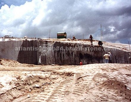 Golden Juparana Quarry - Brazil