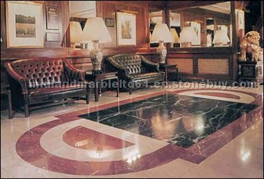 Marble flooring