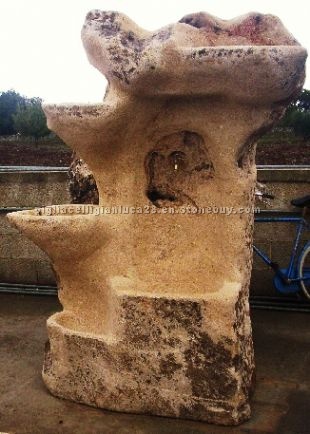 STONE FOUNTAIN - NATURAL WATERFALL STONE FOUNTAIN