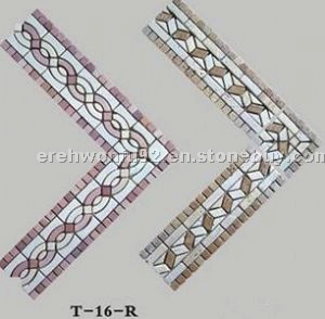 Marble Stone Mosaic Border T16R