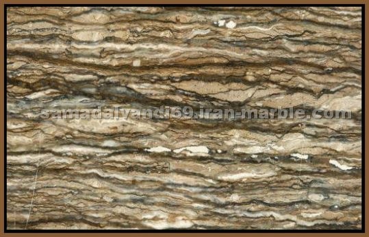 Dark Brown Azarshahr Travertine