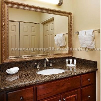 Tropic Brown Granite Bathroom Top