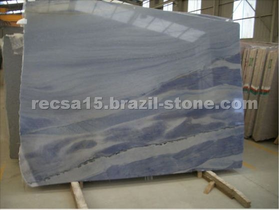 Blue Macahuba granite slab