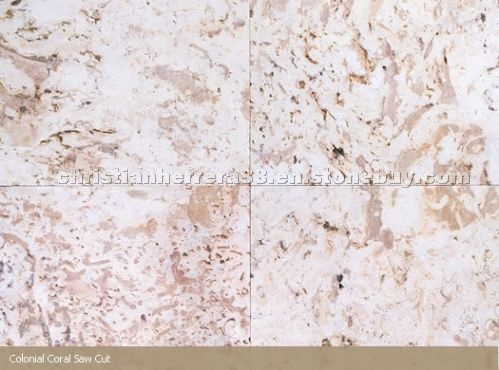 Colonial coral saw cut