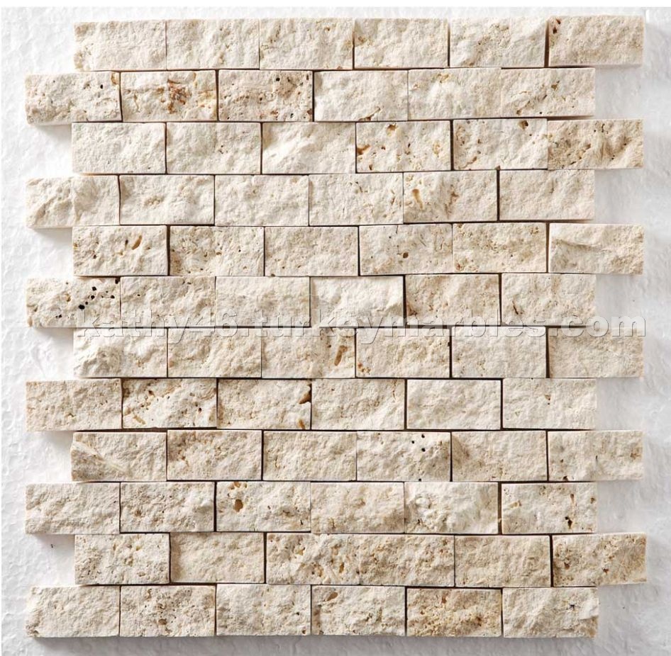 Travertine Mosaics - Light