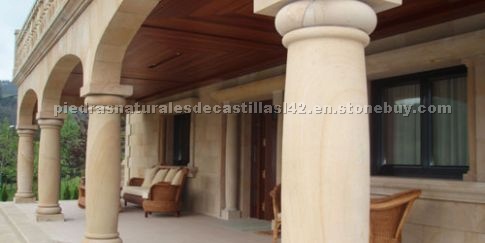 Sandstone Coping- Columns