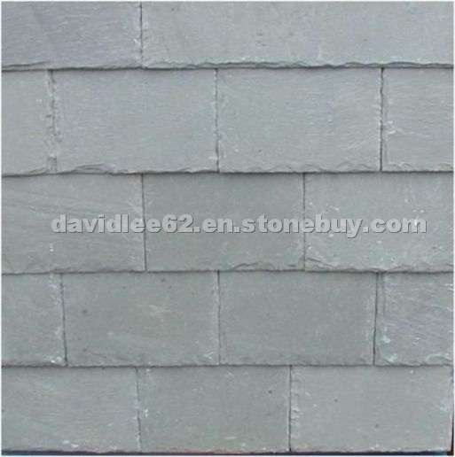 Green roofing slate