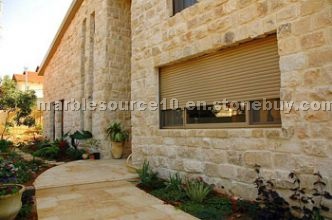 Jerusalem stone wall covering