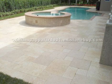 Beige Limestone Paving
