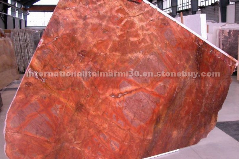 Red Damasco bl 6385 marble slabs
