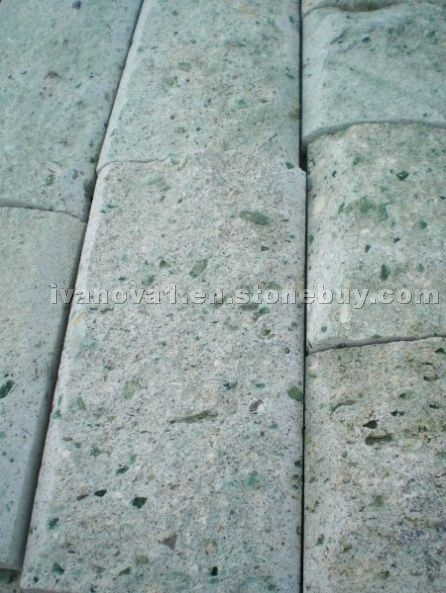 Green Blue Tuff - looked older by hand