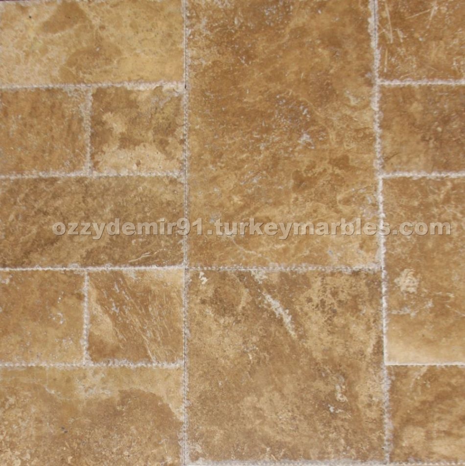 Chocolate French Pattern Travertine