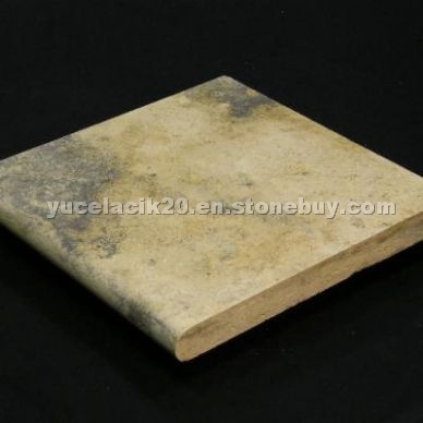 Ivory Travertine Rustic Pool Coping