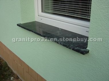 Verde Alpy granite windowsils