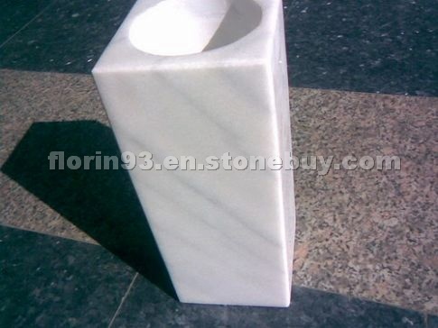Carrara Marble Tombstone Accessories, Urn