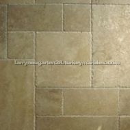 Tumbled Travertine Versailles Pattern