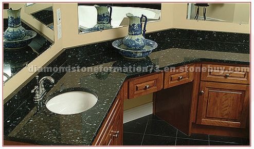 One Piece Granite Vanity - No Joins