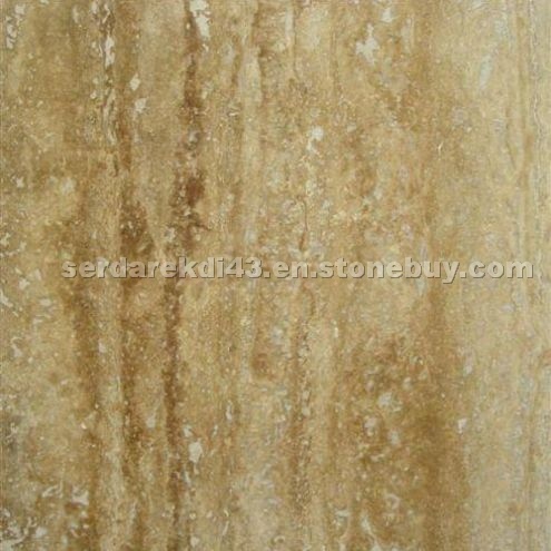 Walnut Travertine Vein Cut