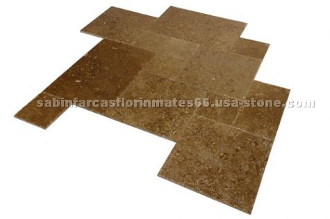 Noce Travertine French Pattern