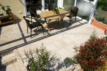 Yellow Granite Terrace flooring 40x40 and 60x40