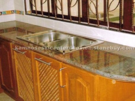 Kitchen counters from natural stone